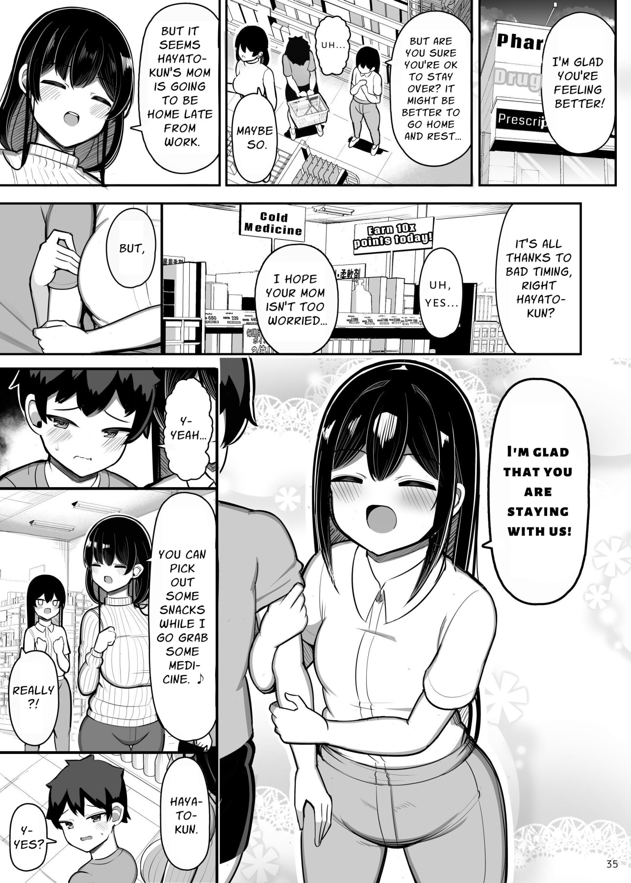 Hentai Manga Comic-Ara Ara Mama and Her Daughter's Boyfriend-Read-35